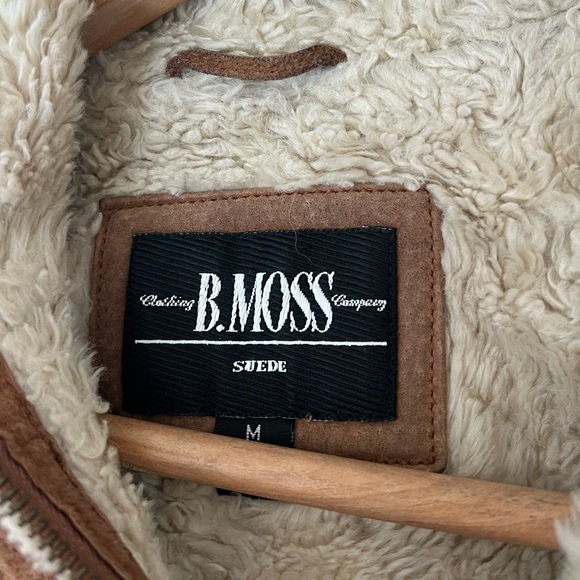 Tailor B. Moss Tan Teddy Jacket - Picture 3 of 3